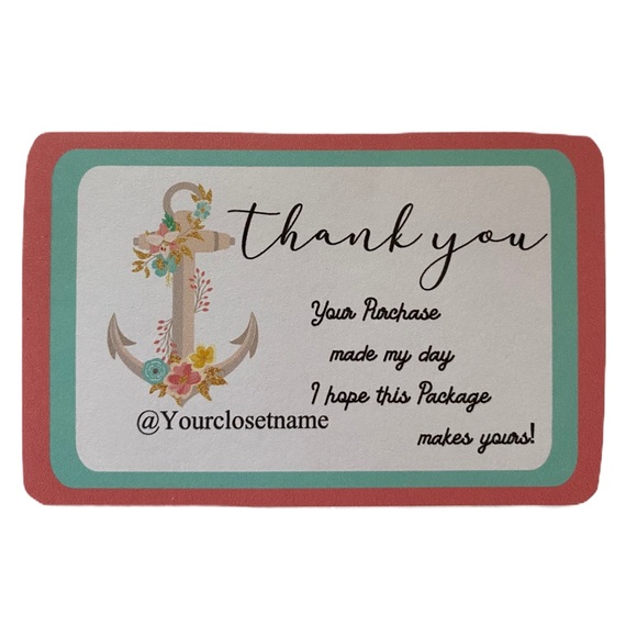 Thank you  for your purchase  Cards - Picture 2 of 12